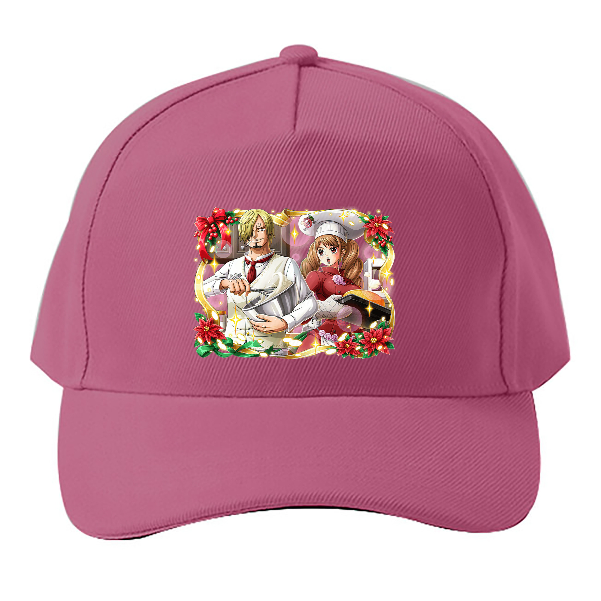 （画像用） ワンピース サンジ ONE PIECE Sanji ベースボールキャップ 綿100％ 男女兼用 帽子 スポーツ